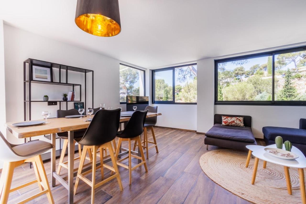 Maison Osmoz Port Pin - Jacuzzi, Clim Par Dodo A Cassis Lejlighed Eksteriør billede