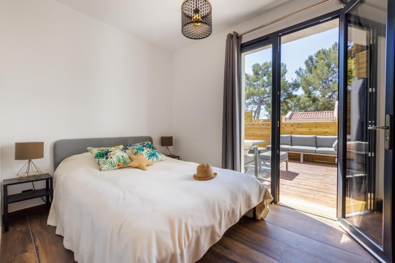 Maison Osmoz Port Pin - Jacuzzi, Clim Par Dodo A Cassis Lejlighed Eksteriør billede