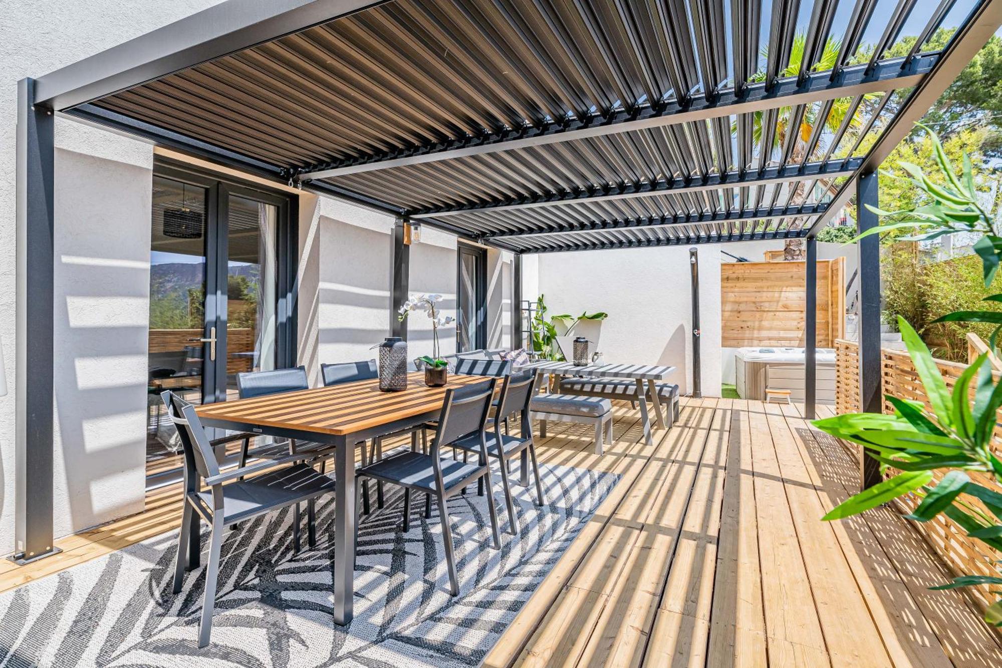 Maison Osmoz Port Pin - Jacuzzi, Clim Par Dodo A Cassis Lejlighed Eksteriør billede