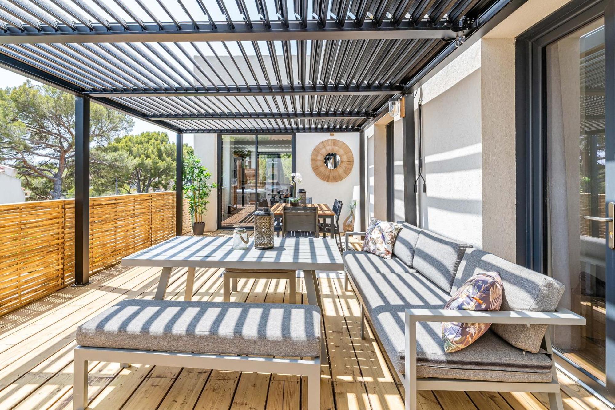 Maison Osmoz Port Pin - Jacuzzi, Clim Par Dodo A Cassis Lejlighed Eksteriør billede