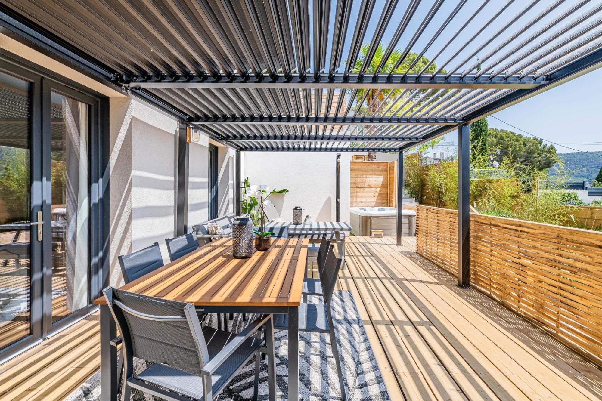 Maison Osmoz Port Pin - Jacuzzi, Clim Par Dodo A Cassis Lejlighed Eksteriør billede