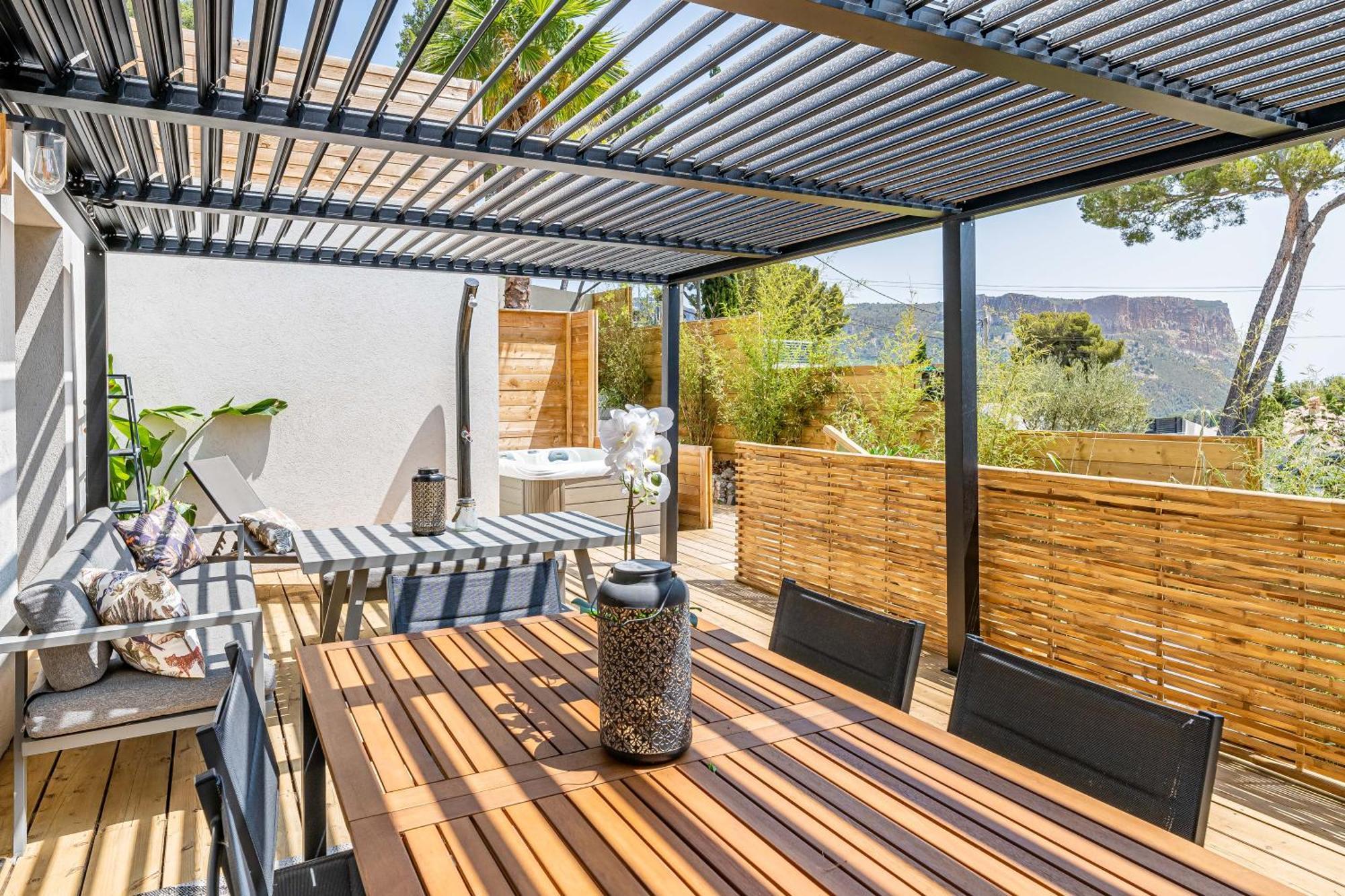 Maison Osmoz Port Pin - Jacuzzi, Clim Par Dodo A Cassis Lejlighed Eksteriør billede